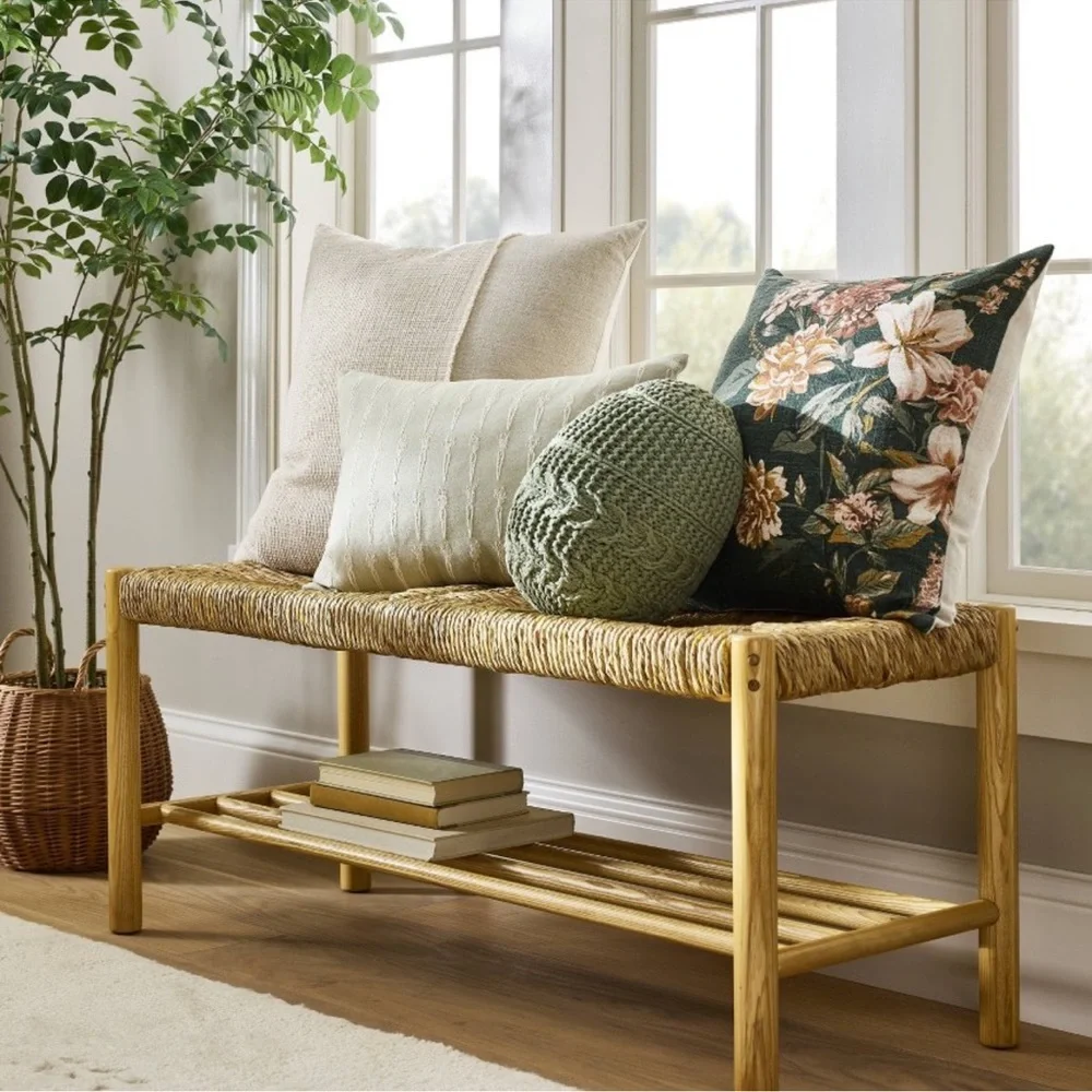 Oversize Printed Floral throw pillow Threshold™ designed with Studio McG…